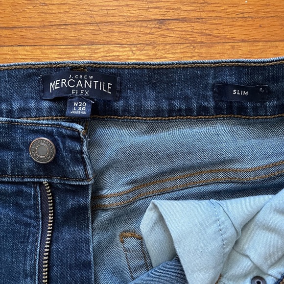 SOLD J Crew Mercantile Slim Jeans - 30x30 - Picture 4 of 7